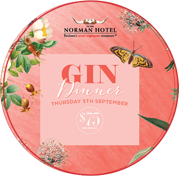 Norman Hotel Gin Dinner