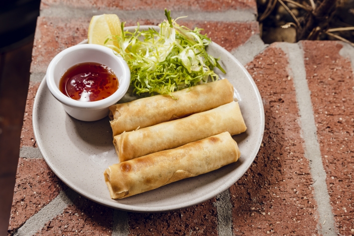 Norman's iconic wagyu spring rolls