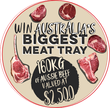 Win Australia's Biggest Meat Tray