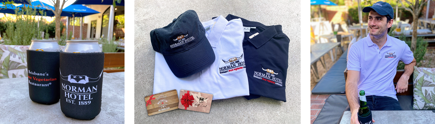 Gift ideas, Norman Hotel merchandise now available online