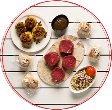 Norman Hotel Steak-Away BBQ Packs