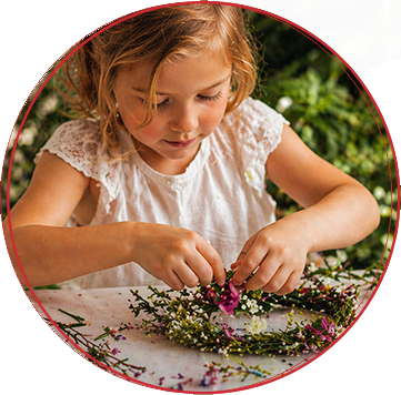 Mother's Day Flower Crown workshop for the kids